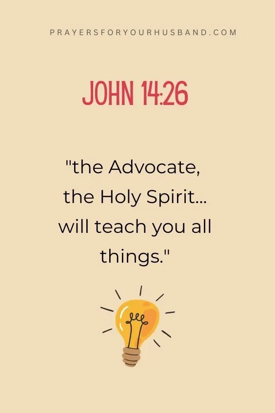"the Advocate, the Holy Spirit...will teach you all things."