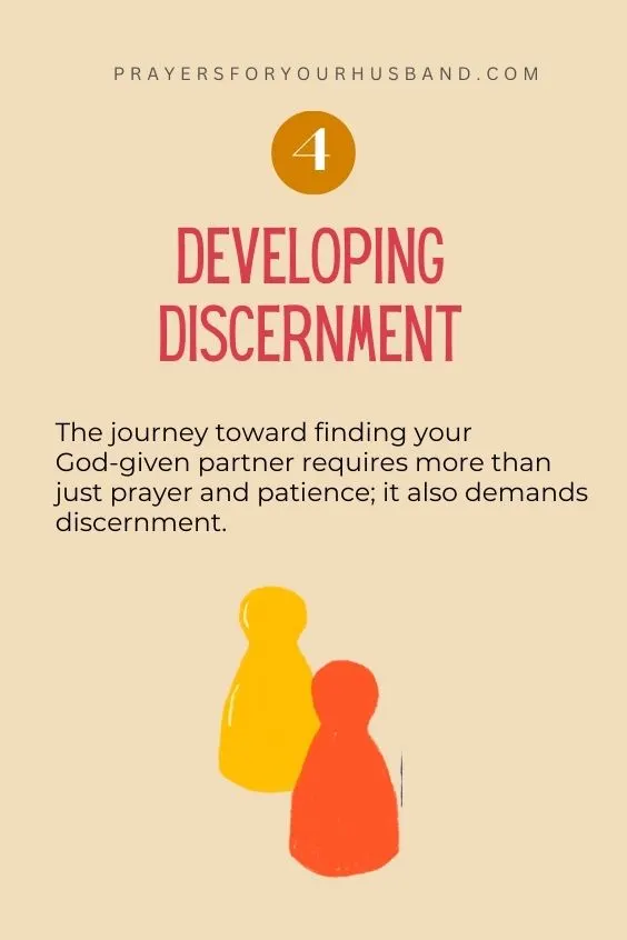 Developing DiscernmentThe journey toward finding your God-given partner requires more than just prayer and patience; it also demands discernment. 