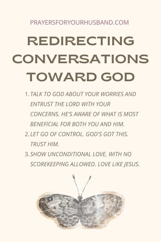Redirecting Conversations Toward God