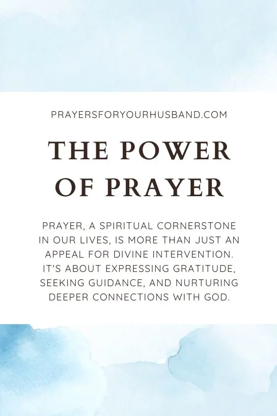 Why Is It Important for a Wife to Pray for Her Husband?