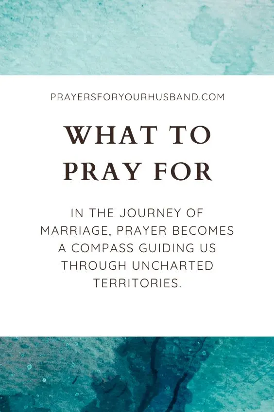 Why Is It Important for a Wife to Pray for Her Husband?