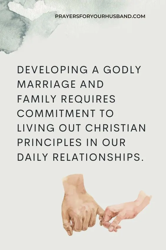Biblical Teachings on Marriage and Family