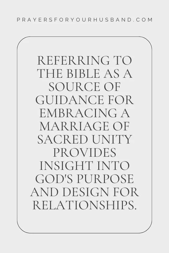 Deepening Your Understanding Of God's Plan For Marriage Through Biblical Exploration