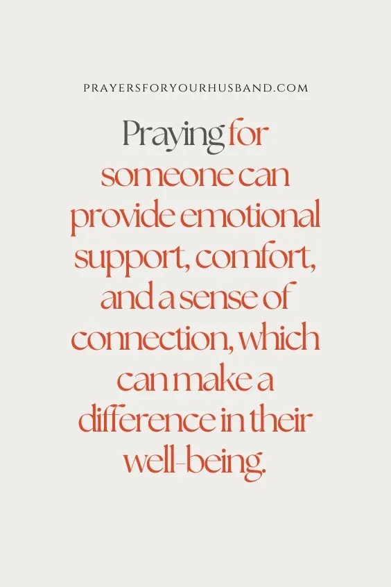 Does Praying For Someone Make A Difference?