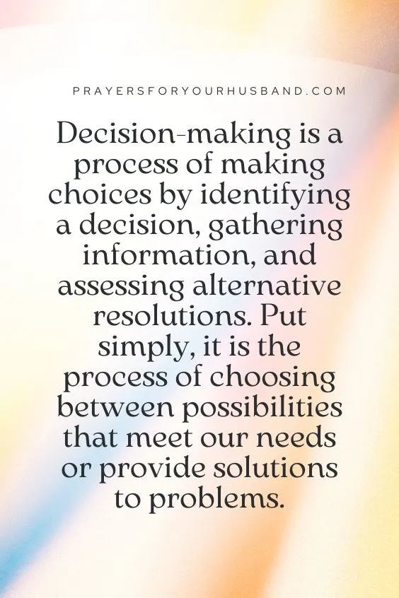 A Step-By-Step Guide To Effective Decision-Making