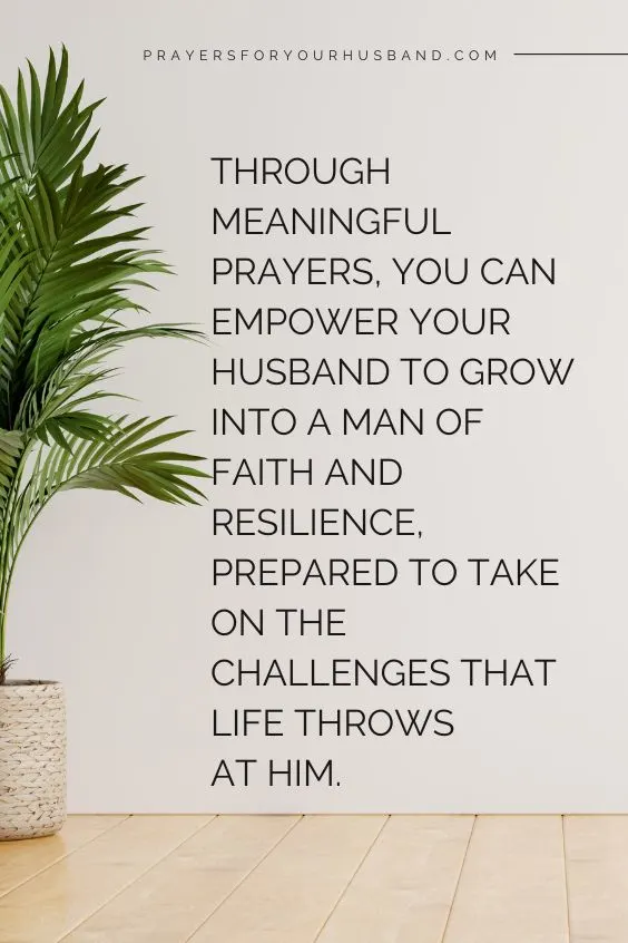 Encouraging Prayers For Husband&rsquo;s Spiritual Journey And Guiding Him Towards Spiritual Maturity