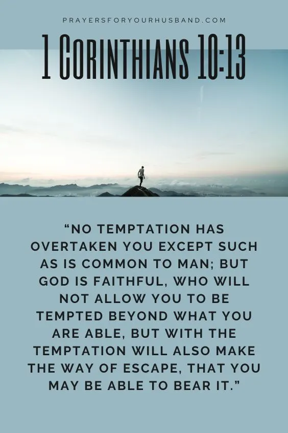 1 Corinthians 10:13 NKJV