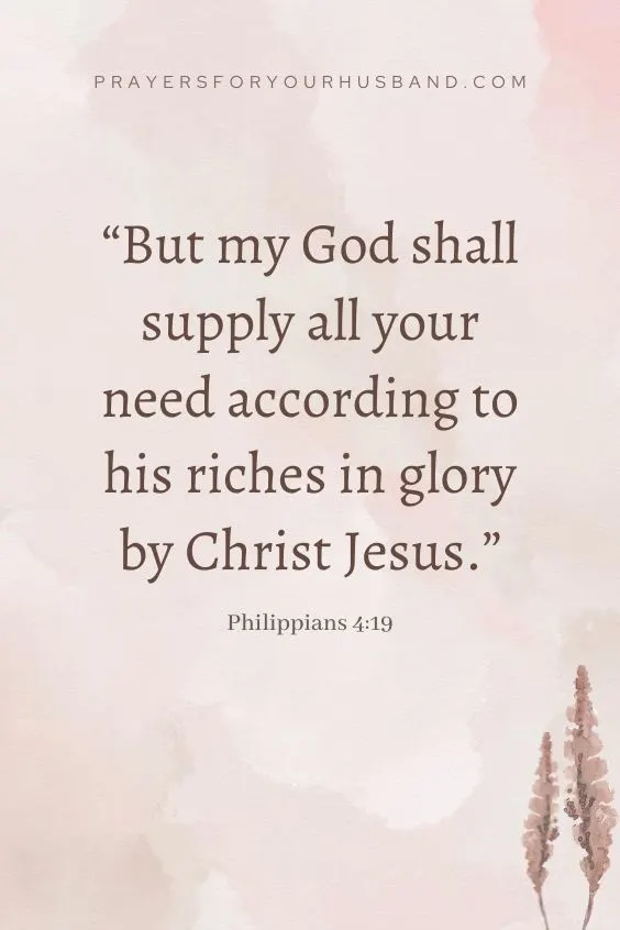 Believing In God's Plan For Your Husband's Prosperity And Fulfillment