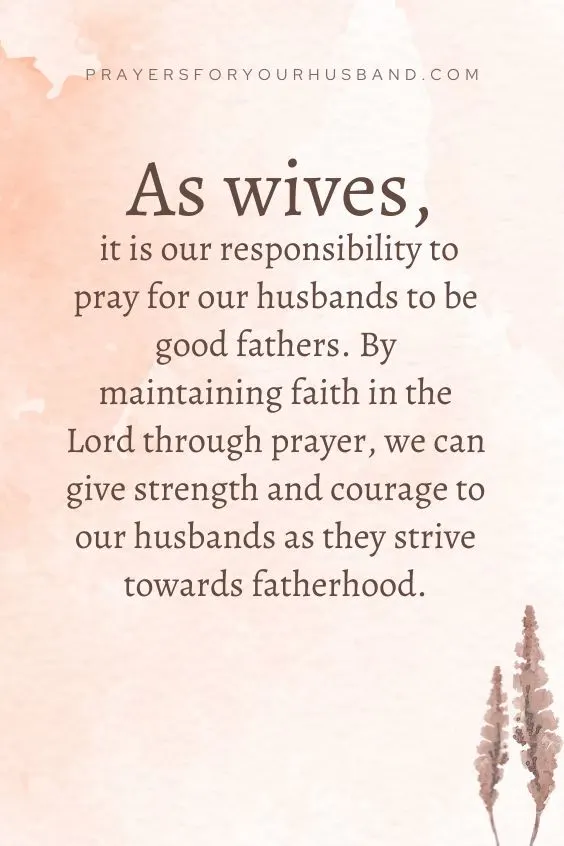 Believing In God's Plan For Your Husband's Prosperity And Fulfillment