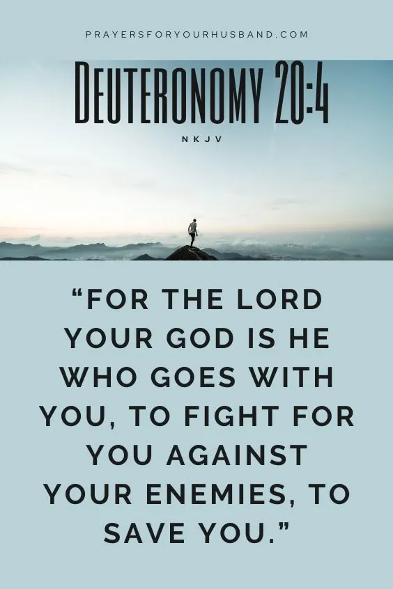 Deuteronomy 20:4 NKJV