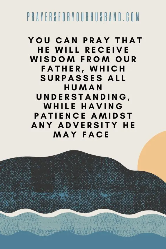 Asking God for Your Husband's Emotional Healing and Strength