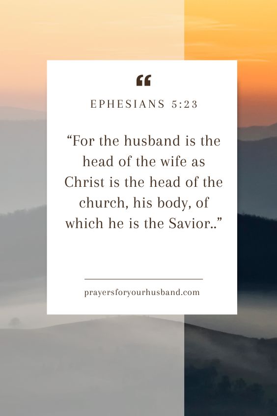 Calling On God To Bless And Direct Your Husband's Authority