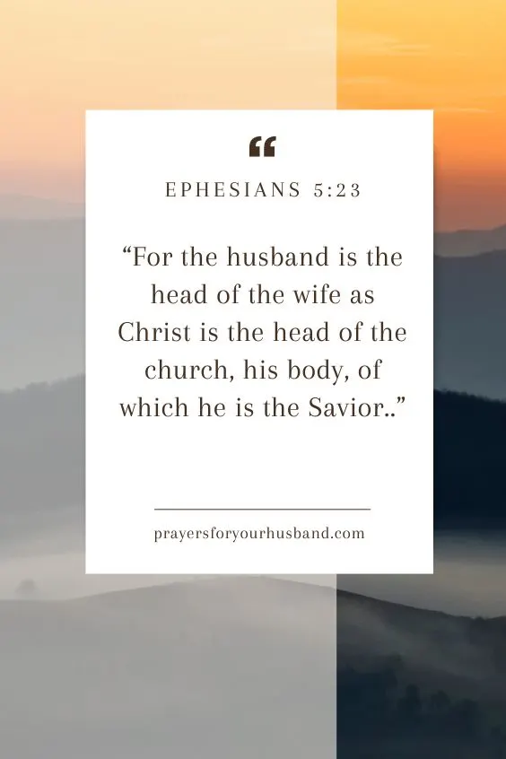 Calling on God to Bless and Direct Your Husband's Authority