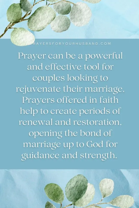 Can Prayer Save a Marriage?