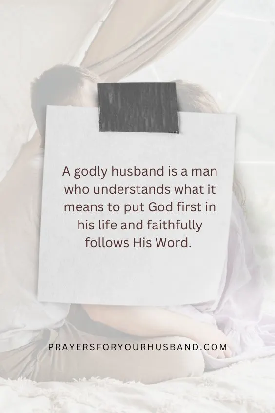 Characteristics of a Godly Husband