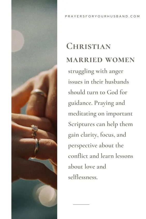 Christian Approach to Understanding Anger Issues in Husbands