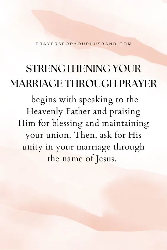 Building a Strong Marriage: Prayers for Your Husband's Strength and Integrity