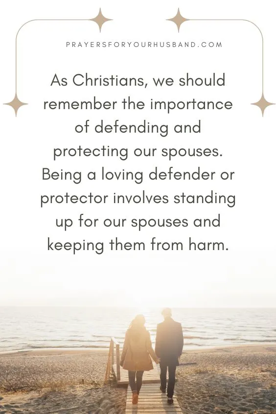 Defending Your Spouse: Ways to Provide Protection