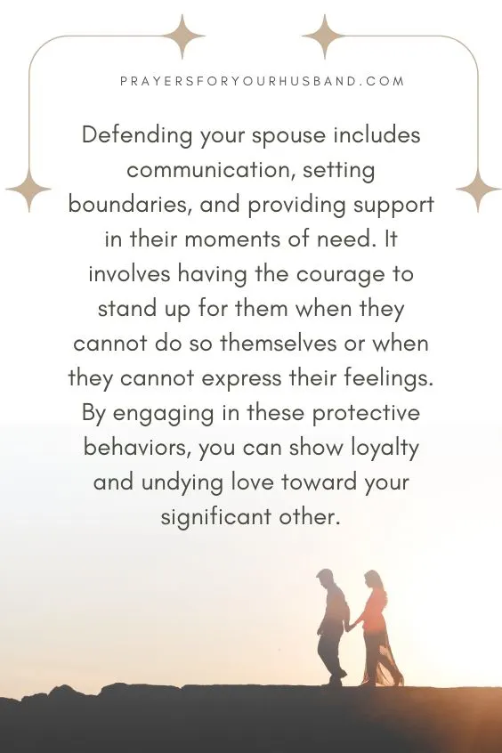 Defending Your Spouse: Ways to Provide Protection
