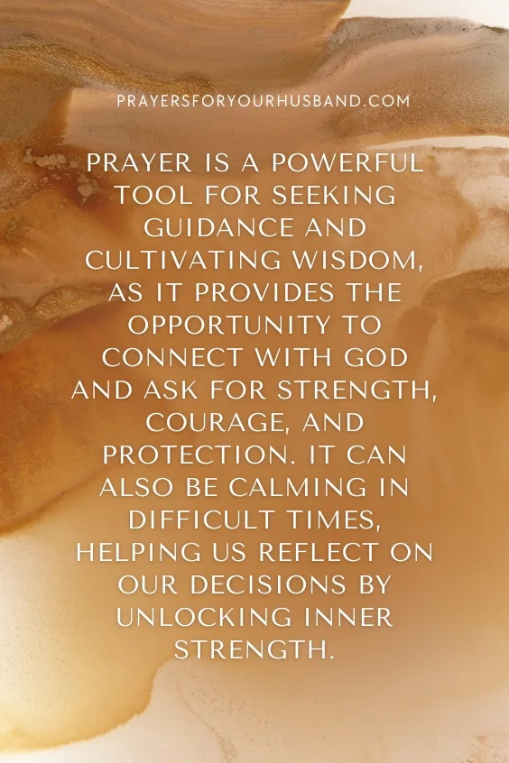 Cultivating Wisdom: The Power of Prayer in Seeking Guidance