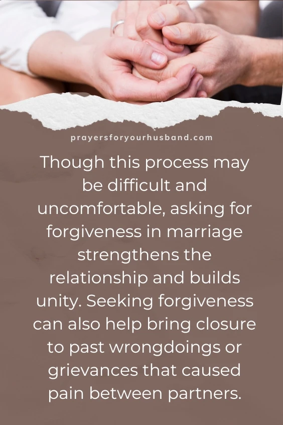 Empowering Your Marriage Through Prayer for Forgiveness and Reconciliation