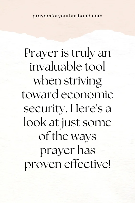 Finding Hope and Strength Through Prayer for Financial Stability