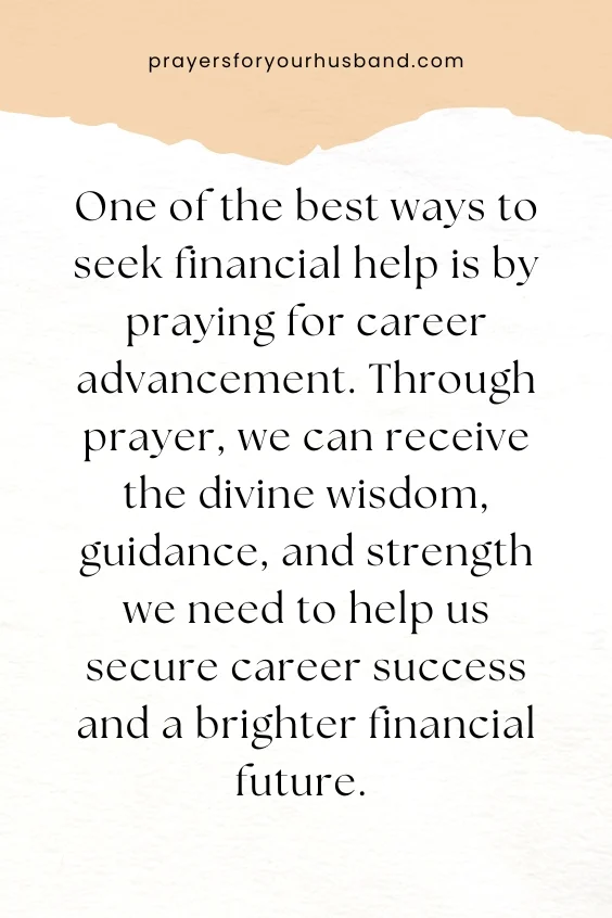 Finding Hope and Strength Through Prayer for Financial Stability