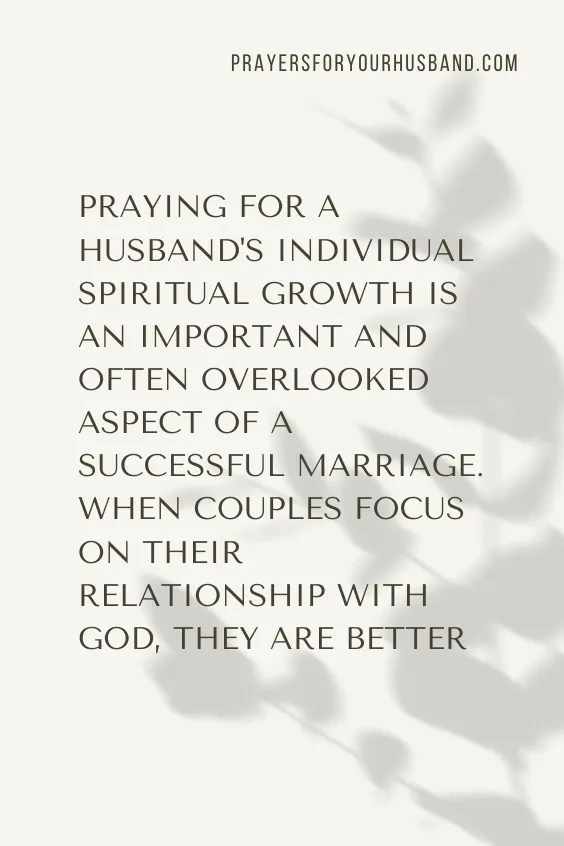 Encouraging Prayers for My Husband to Experience the Transforming Power of Faith