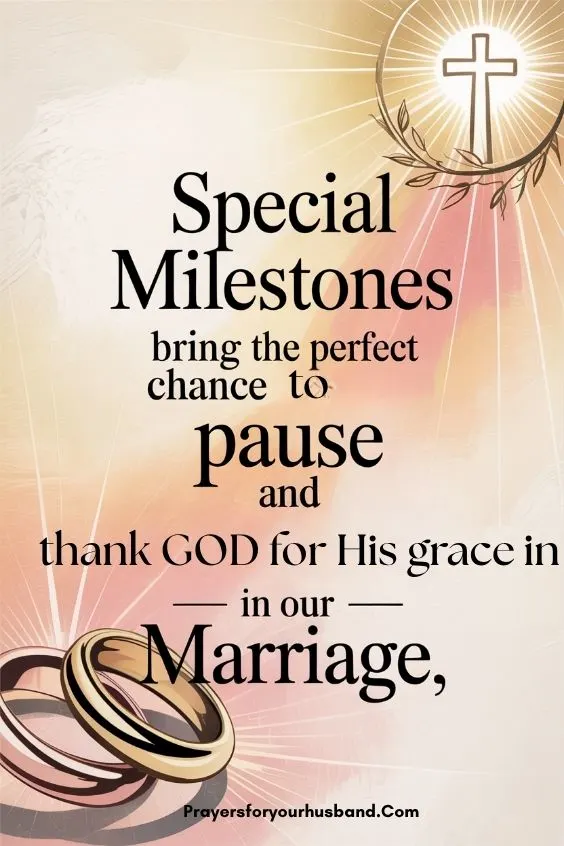 Special Occasion Prayers For Your Husband: Celebrating Milestones